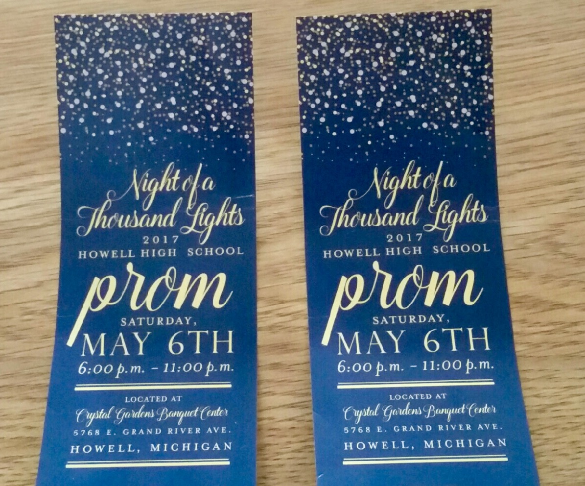 Prom tickets sold at all lunches THE MAIN FOUR